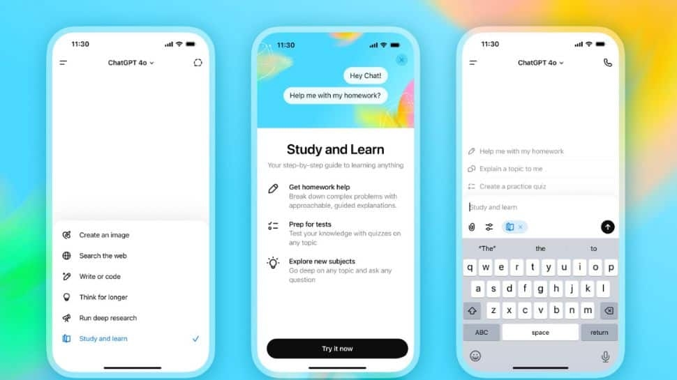 ChatGPT Launches Study Mode Feature For Students In 11 Indian Languages; Heres How To Use It Free