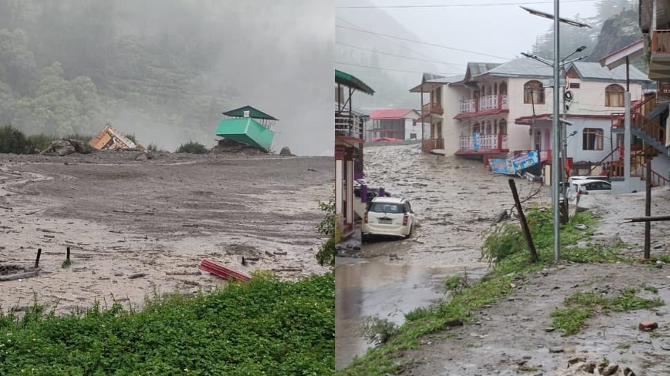 Uttarkashi Cloudburst Horror: 4 Dead, Several Missing; PM Modi Speaks With CM Dhami, Rescue On
