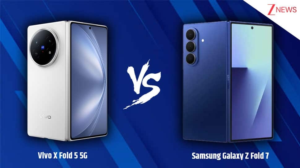 Tech Showdown: Vivo X Fold 5 Vs Samsung Galaxy Z Fold 7; Which Foldable Phone Offers Better Value In India?