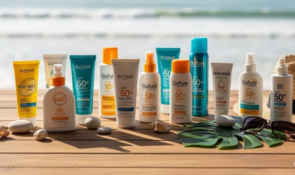 Best SPF 50 Sunscreens for Glowing Skin: Lightweight, No White Cast & On Sale