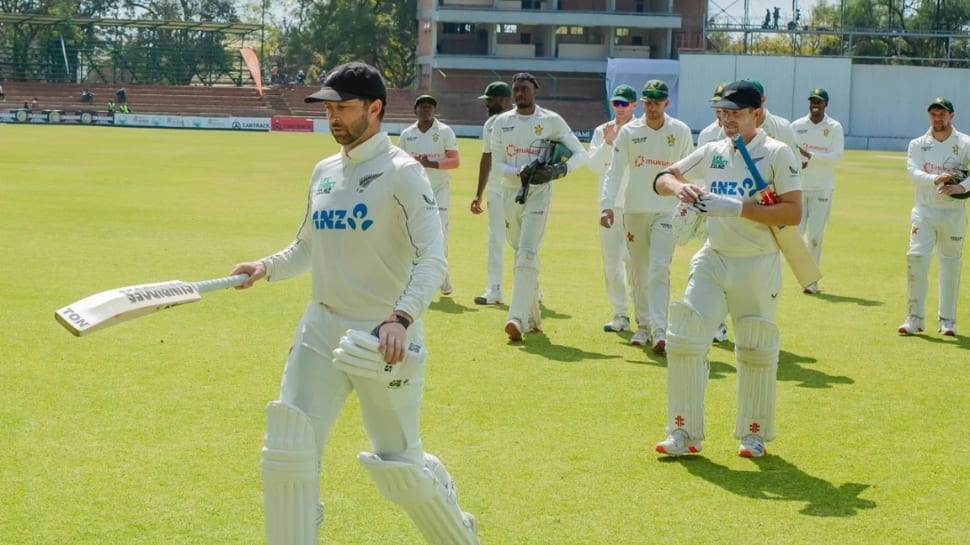 New Zealand Joins Elite List With Historic Batting Feat Against Zimbabwe