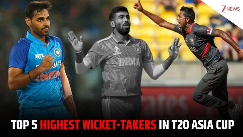 Top 5 Highest Wicket-Takers In T20 Asia Cup: Bhuvneshwar Kumar Tops The List, Jasprit Bumrah Misses Out