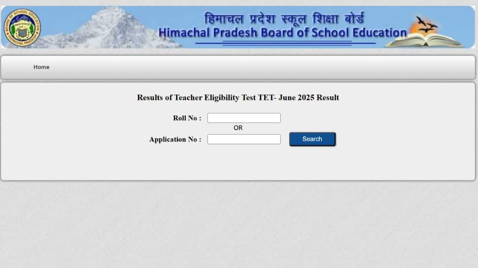 HP TET June 2025 Result Released At hpbose.org- Check Direct Link, Steps To Download Here