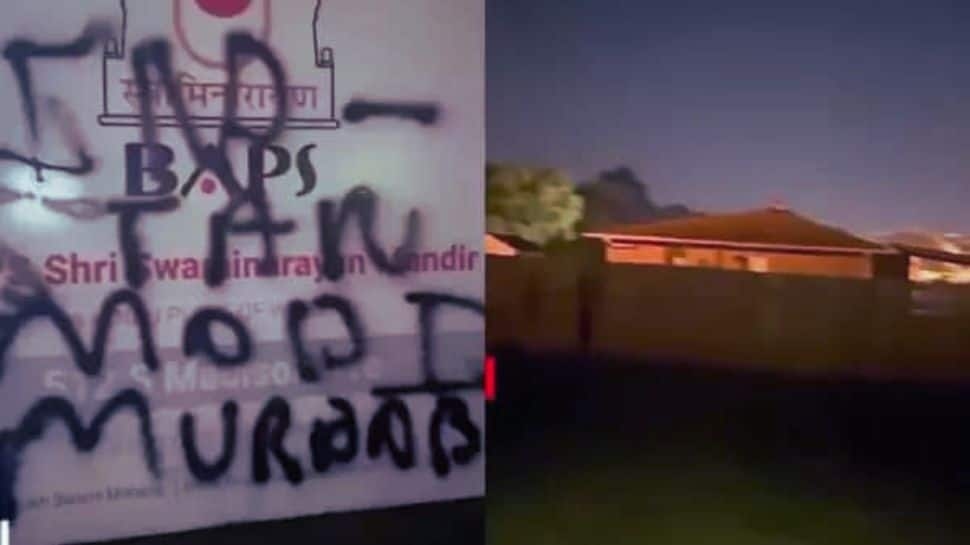 Indias Consulate General In Chicago Condemns Desecration Of BAPS Temple, Calls It Reprehensible