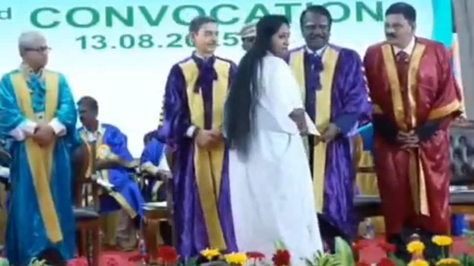 Watch: PhD Graduate Refuses To Take Degree From Tamil Nadu Governor RN Ravi