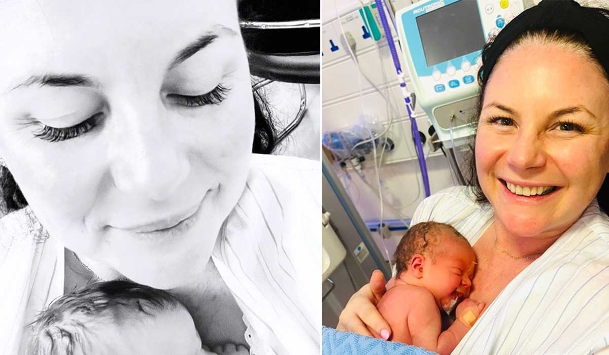 Lisa Cannon reveals that keeping 'high-risk pregancy' a secret helped her stay calm