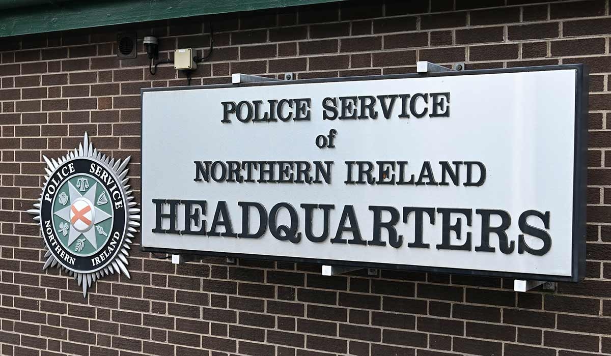 PSNI seal off an area of South Belfast