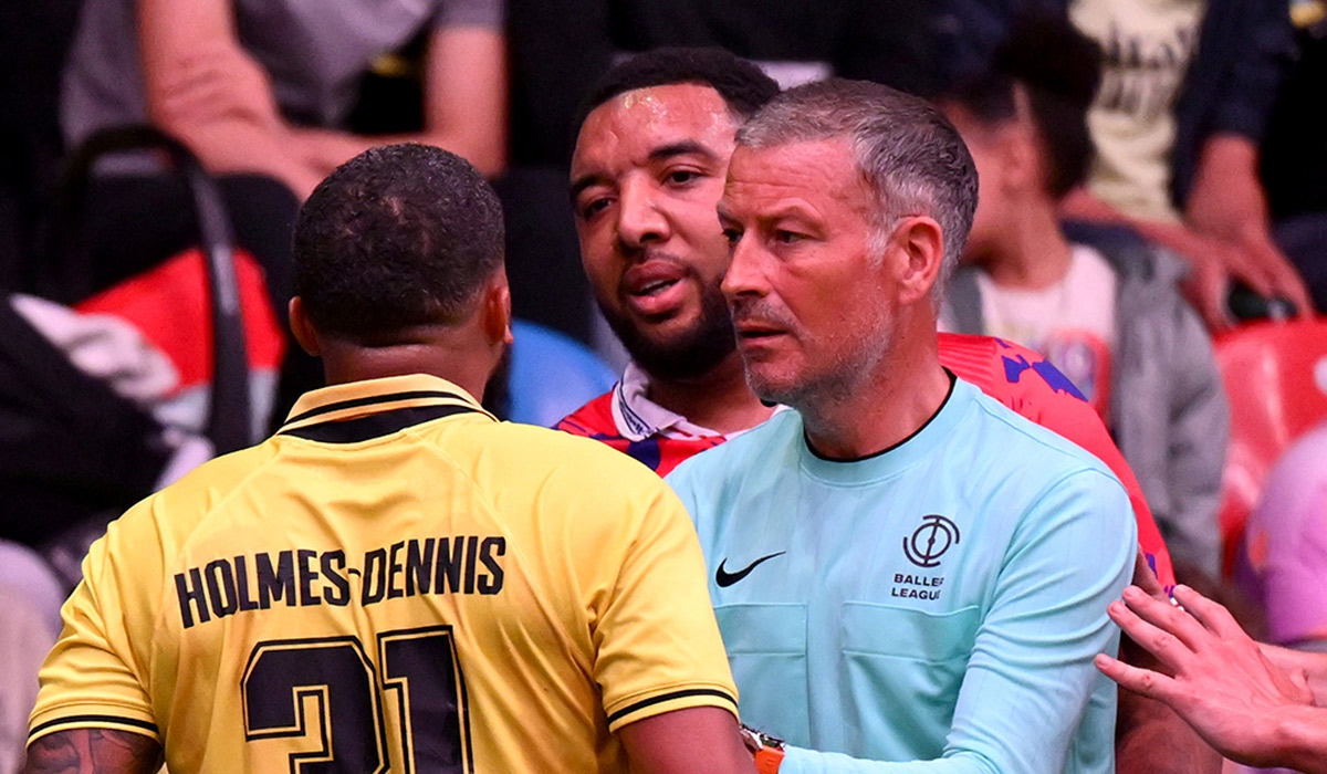 'It's not Gladiators!' - Mark Clattenburg shoved after Troy Deeney red card stirs Baller League tensions