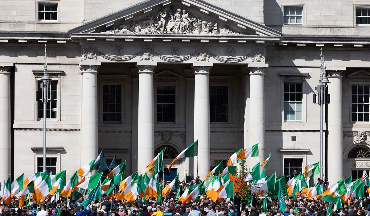 Taoiseach criticises Dublin protesters and ‘narrow nationalism'