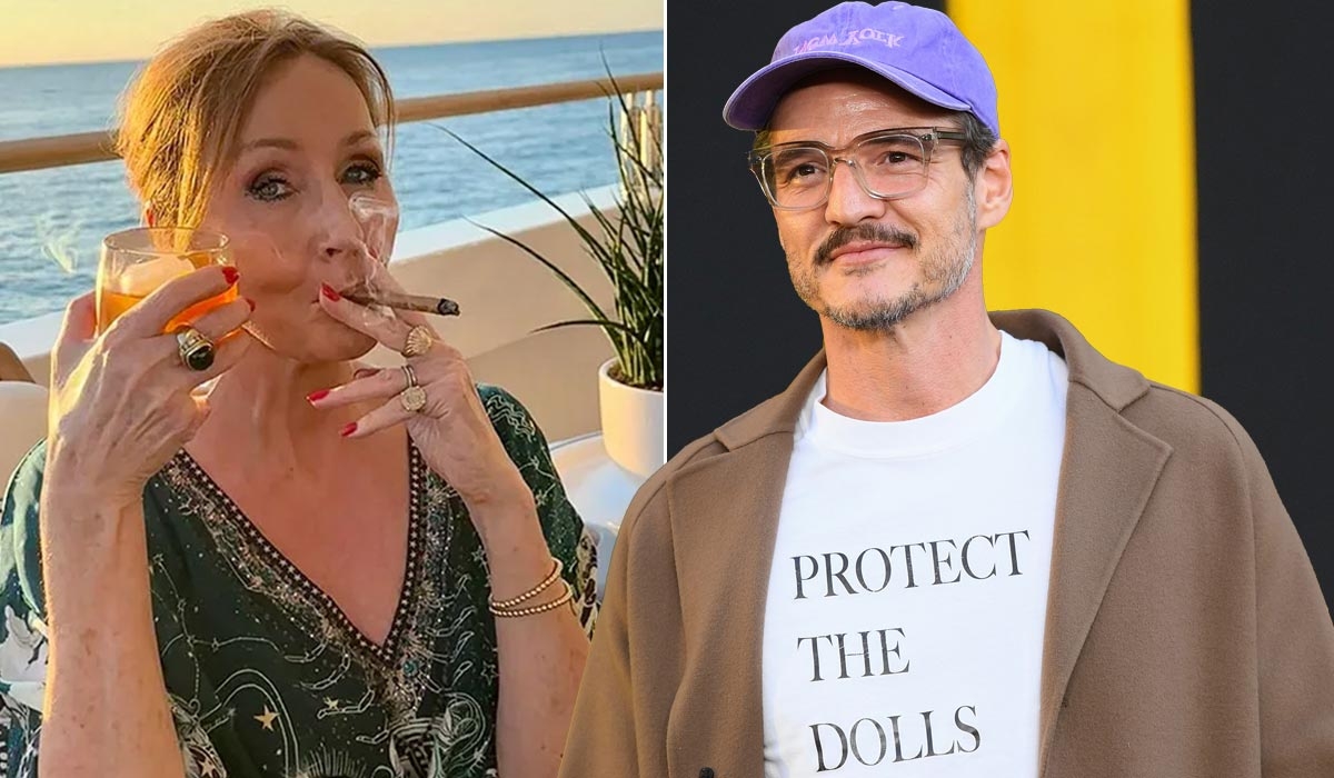 Man of the moment Pedro Pascal hits out at 'heinous LOSER' JK Rowling following Supreme Court ruling