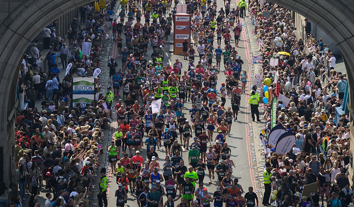 Popular TV host faints and wakes up in ambulance halfway through London marathon