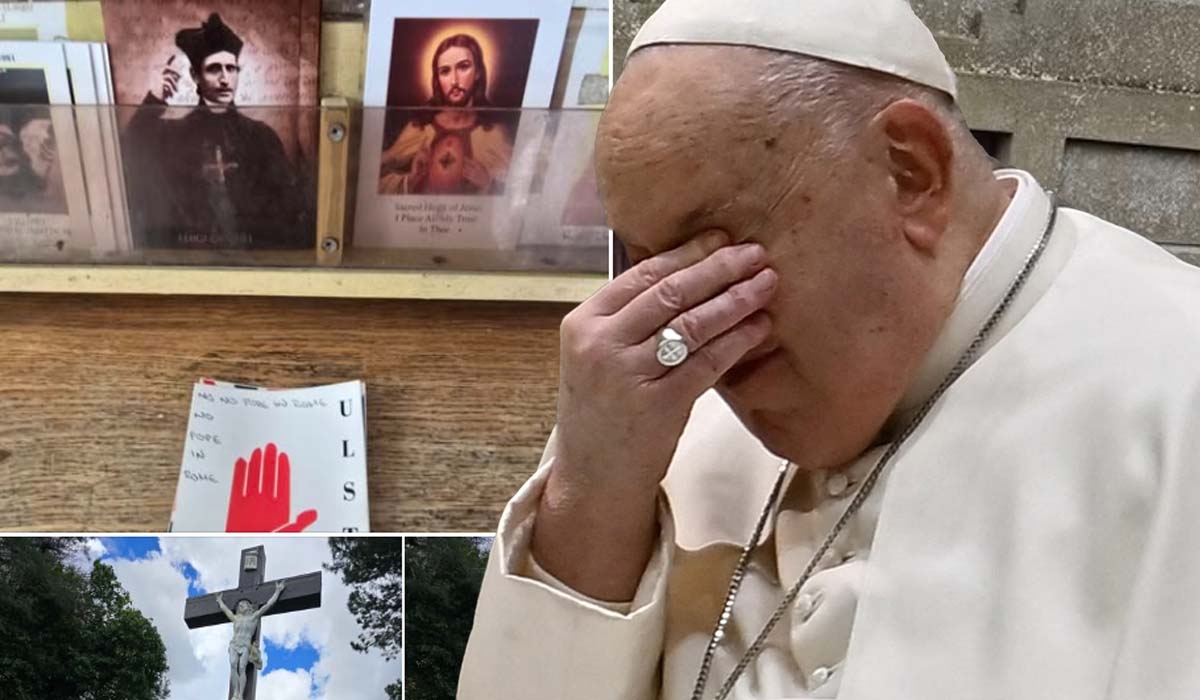Loyalist group slammed after 'appalling' jabs at death of Pope Francis