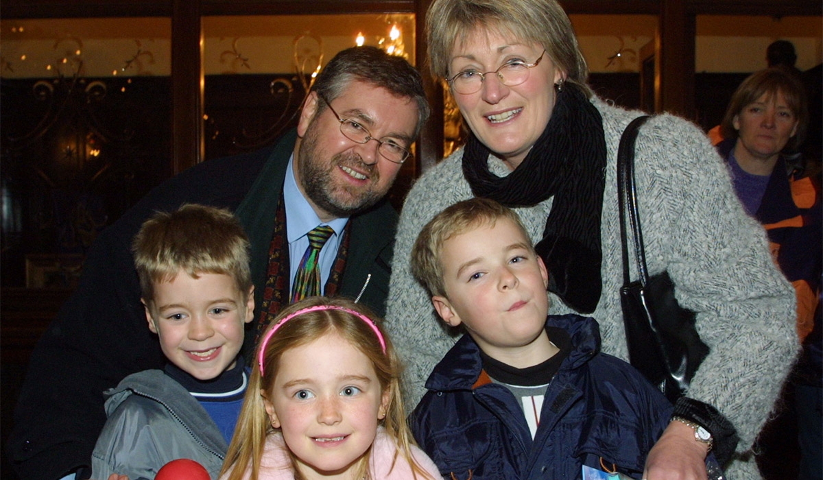 Inside Joe Duffy's family life with wife June and triplets