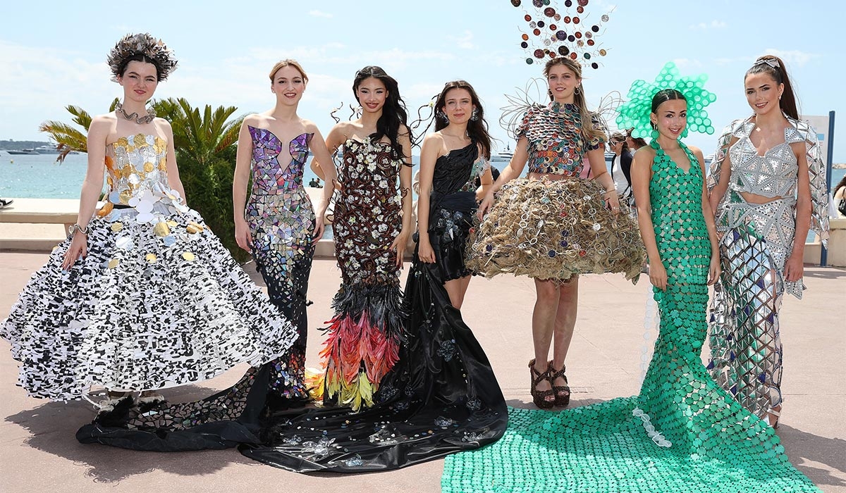 In Pics: Cannes red carpet gets a green makeover with Junk Kouture