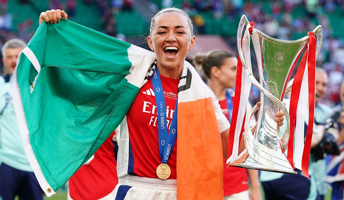 Katie McCabe: 'My Euro glory can inspire Irish girls'