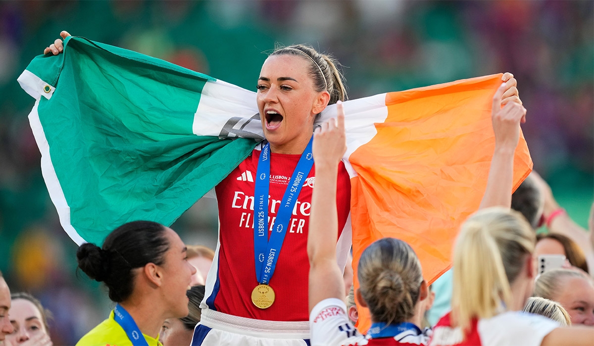 Katie McCabe halts Champions League celebrations to join Ireland squad in Istanbul