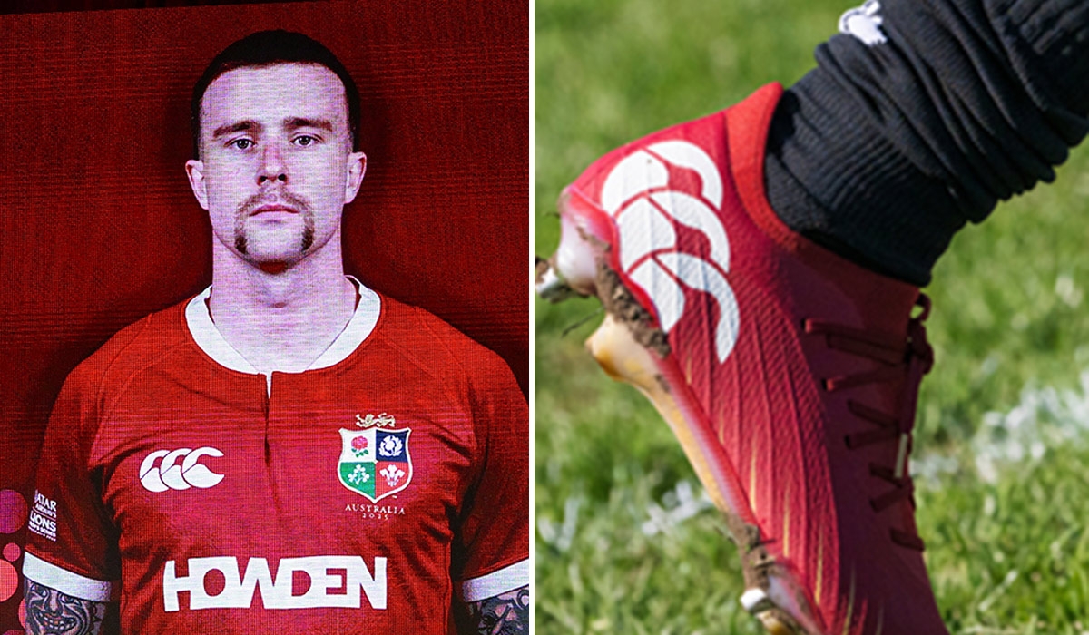 Ireland stars feature as Canterbury unveil new boot range for Lions tour