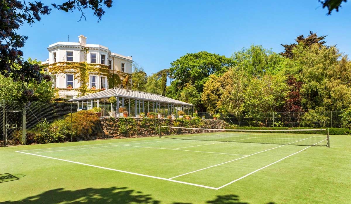 Inside spectacular Killiney home with pool and tennis court on market for huge sum