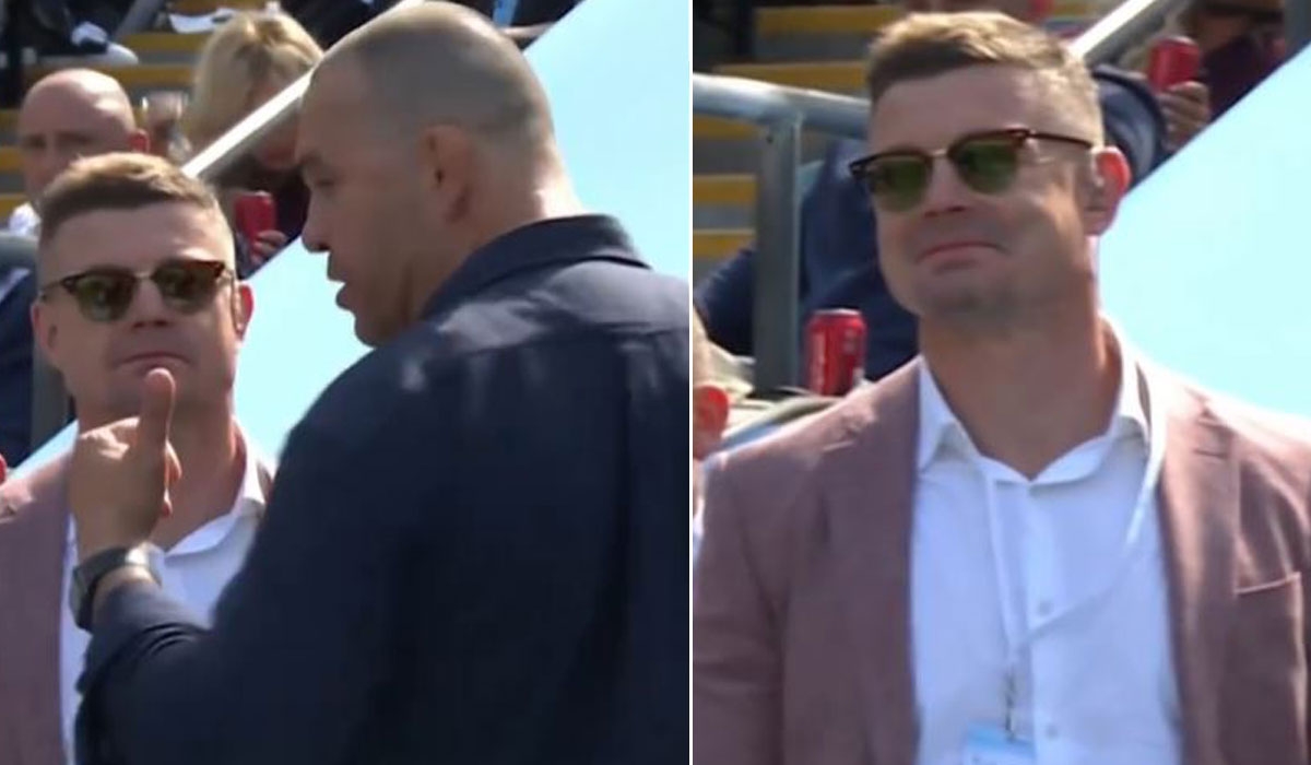 Brian O'Driscoll caught in the crossfire of fiery Michael Cheika outburst on live TV