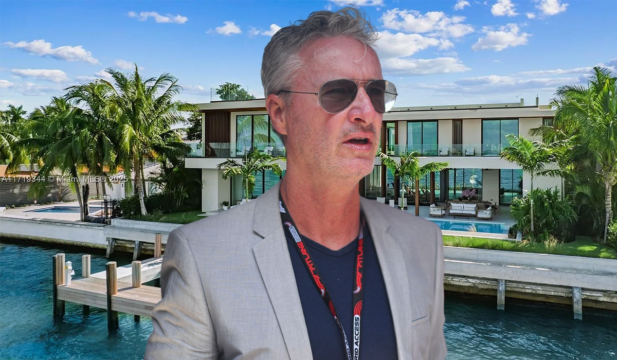 Inside former F1 driver Eddie Irvine's Miami mansion