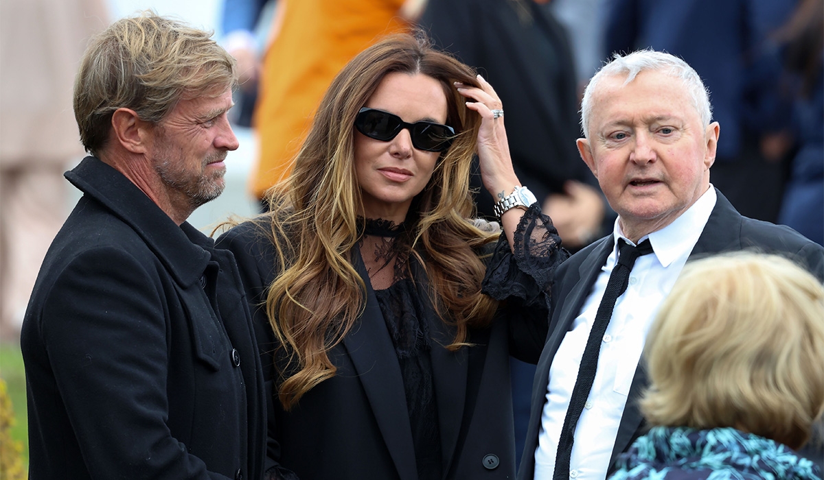 Westlife stars support Louis Walsh as his 'extraordinary' mum laid to rest