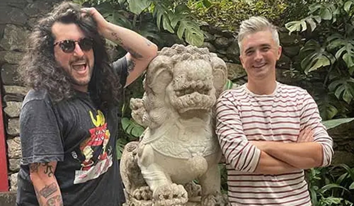 Arthur Gourounlian and Donal Skehan gearing up to take their podcast show on the road