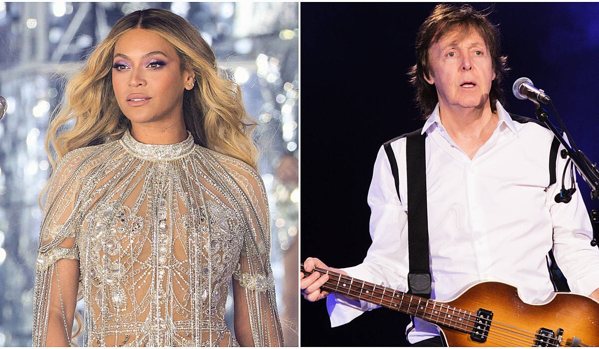 Beyoncé thanks Paul McCartney for writing 'one of the best songs ever made'