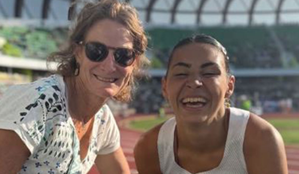 Like mother, like daughter: Sophie O'Sullivan makes history as Sonia beams with pride