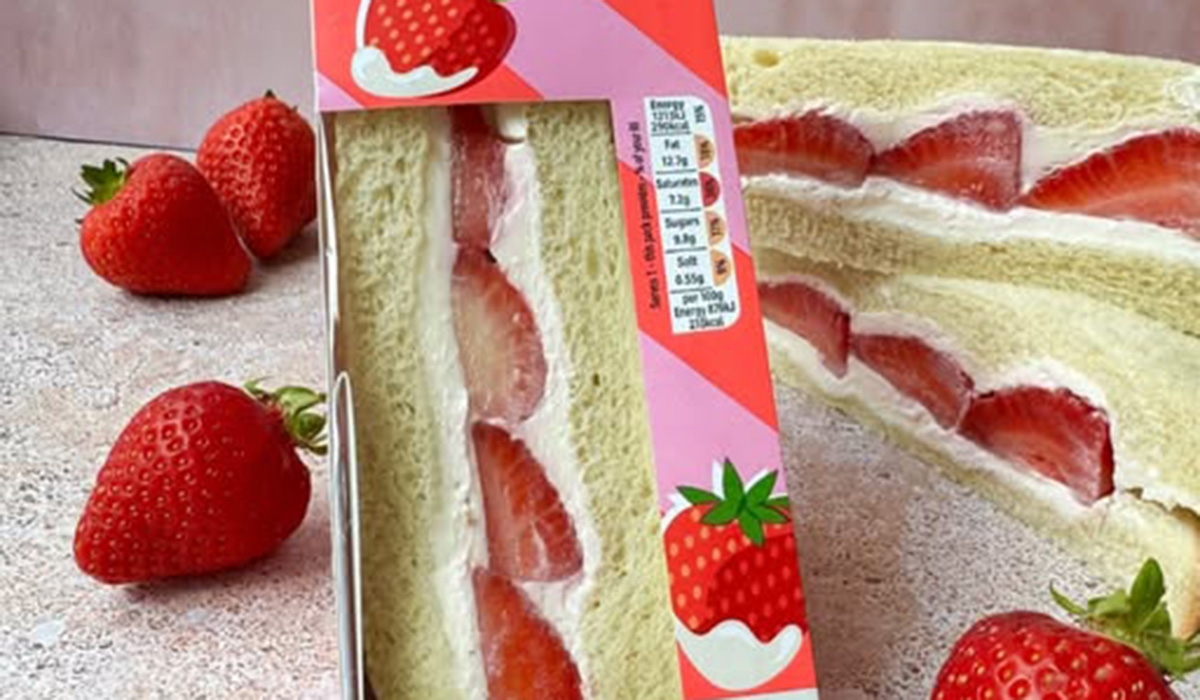 Foodies torn over M&S 'strawberries and cream' sandwiches