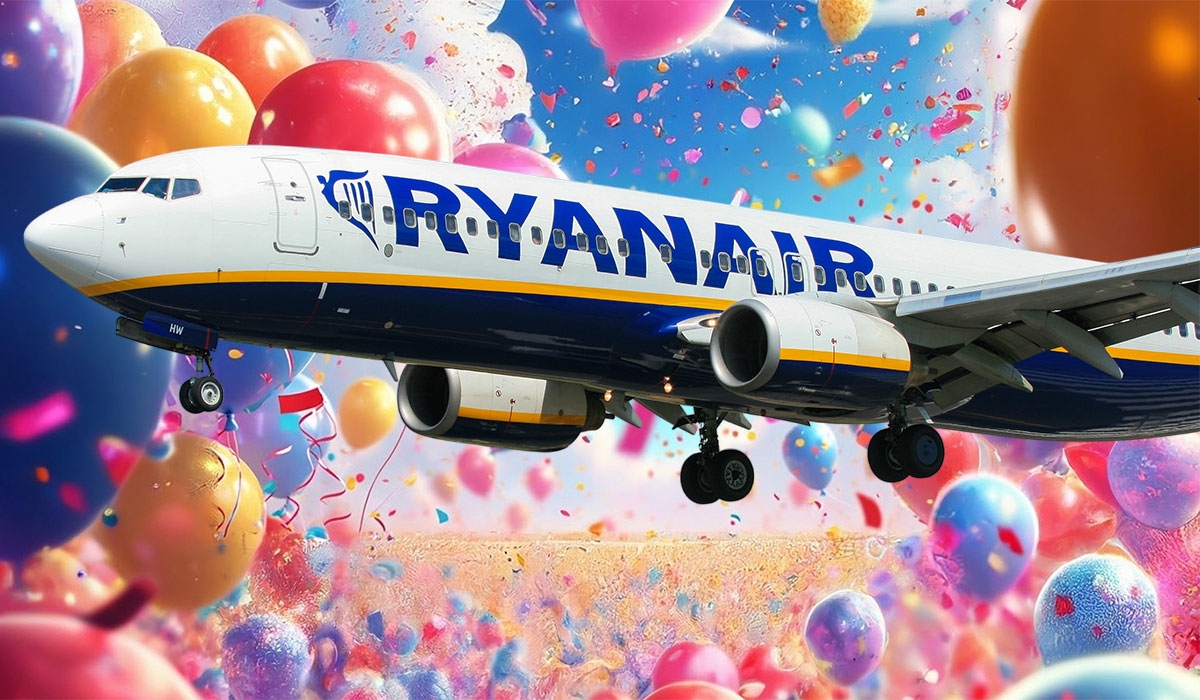 Fasten your seatbelts -- Ryanair's first flight took off 40 years ago today!