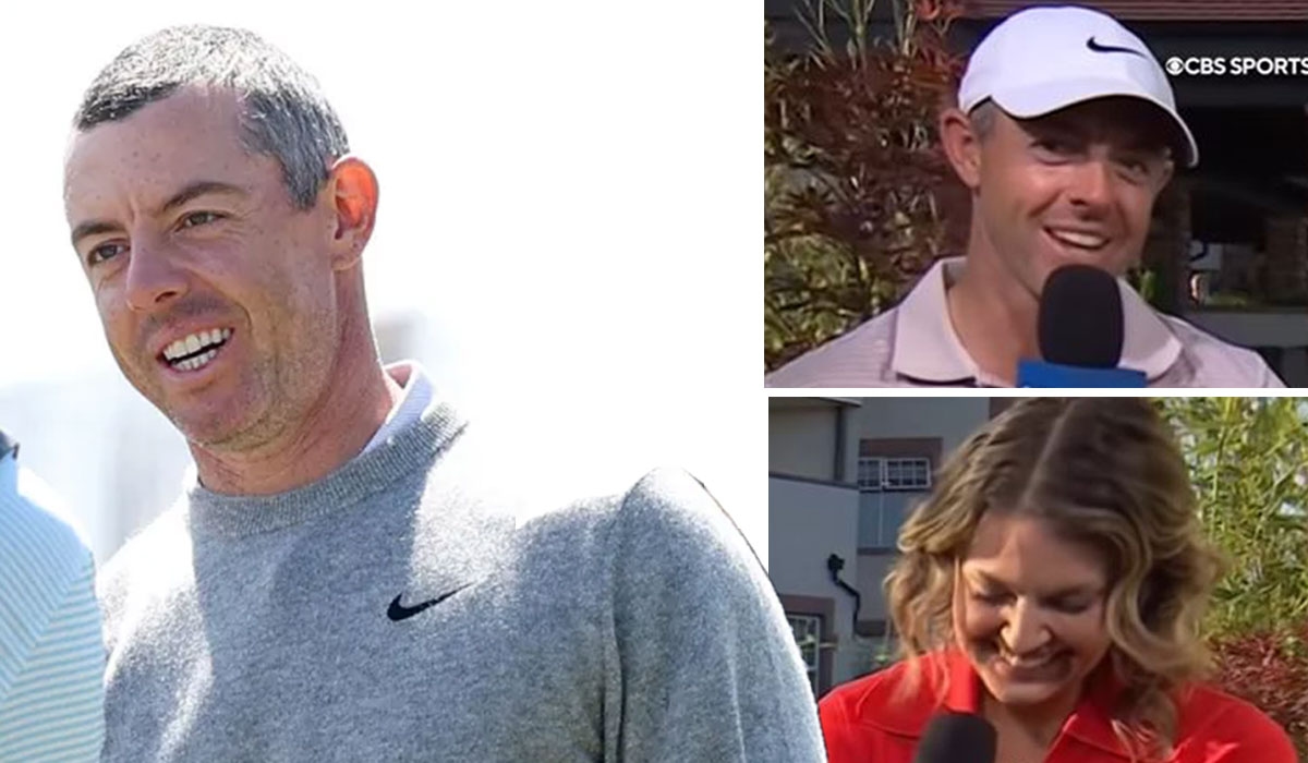 Rory McIlroy's haircut confession leaves interviewer in stitches