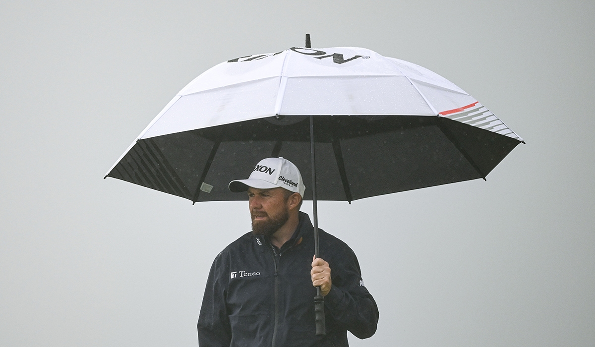 Why did Shane Lowry receive a two-shot penalty at The Open?