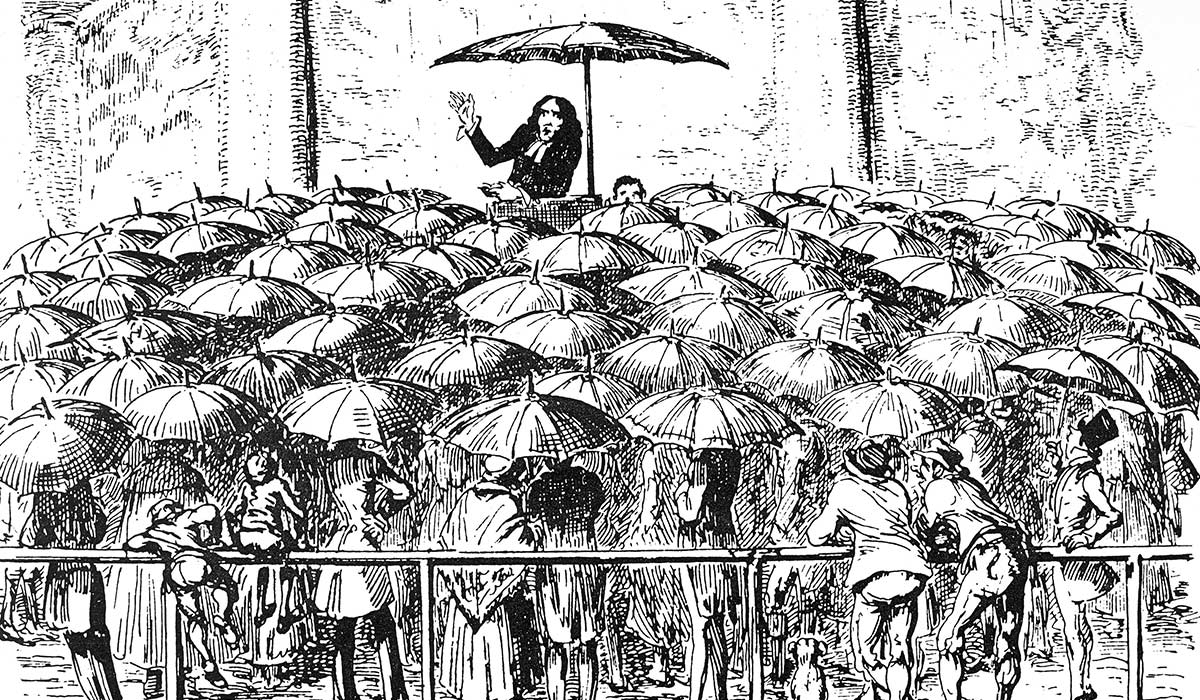 St Swithin's Day poem predicts 40 days of rain