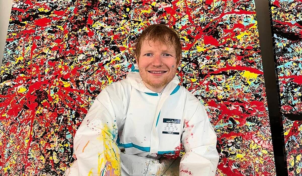 Ed Sheeran swaps guitars for galleries in latest career move