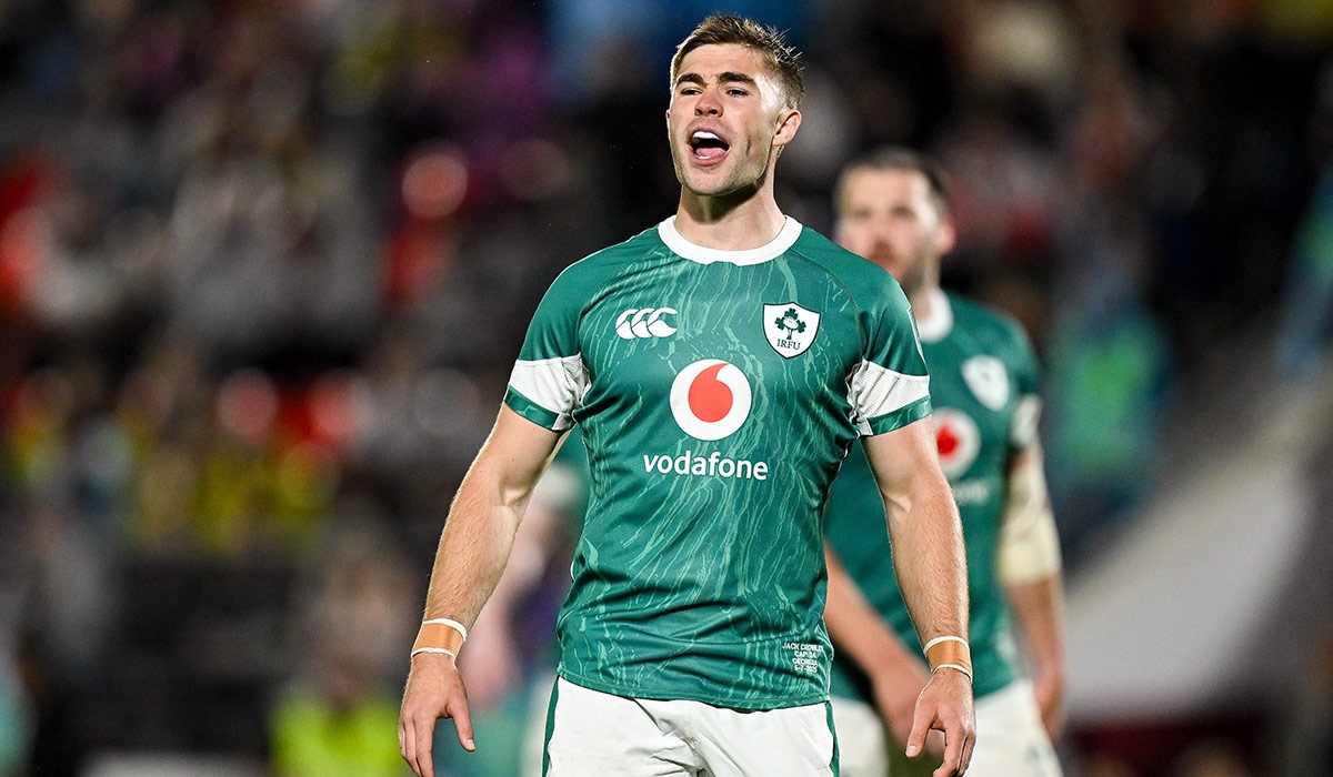 Jack Crowley pips Prendergast to start as Ireland march on to Lisbon