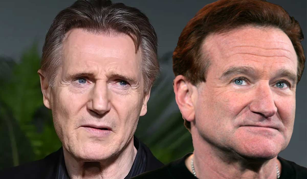 WATCH: Liam Neeson recalls brilliant Robin Williams story as he discusses favourite comedies