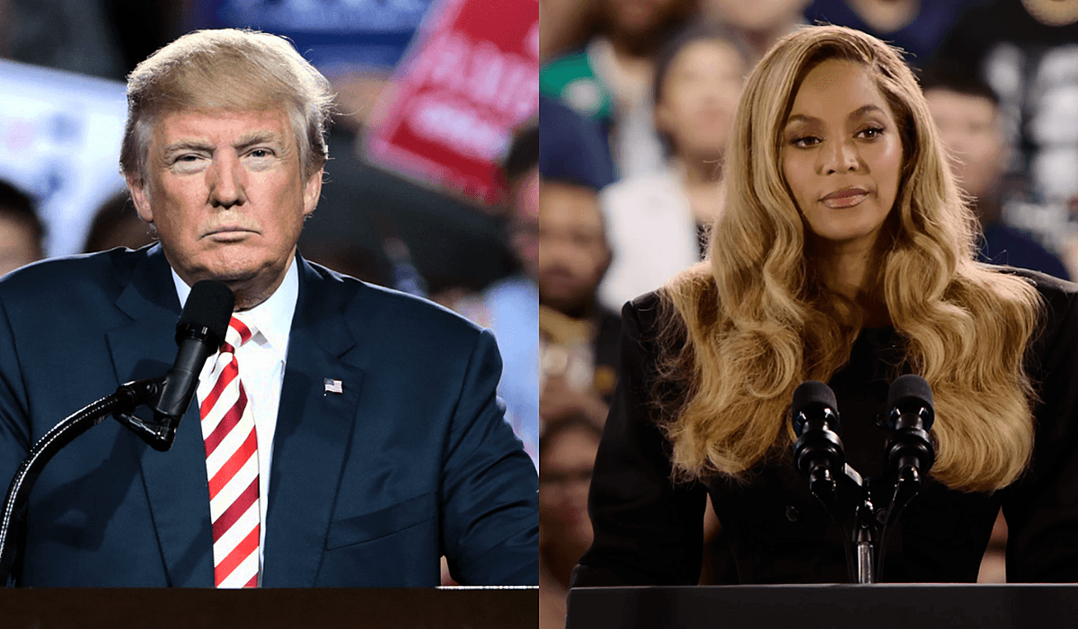 Trump demands Beyonce be prosecuted over fake payment claims