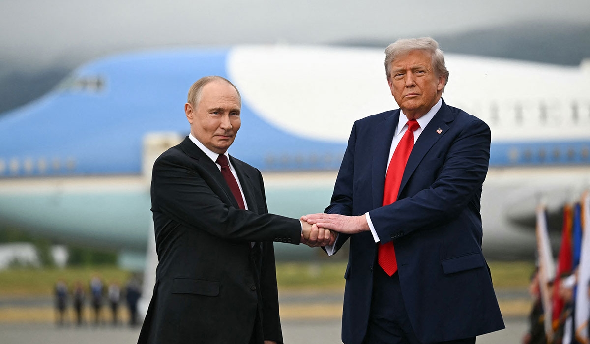 Nothing given away after three hour summit in Alaska