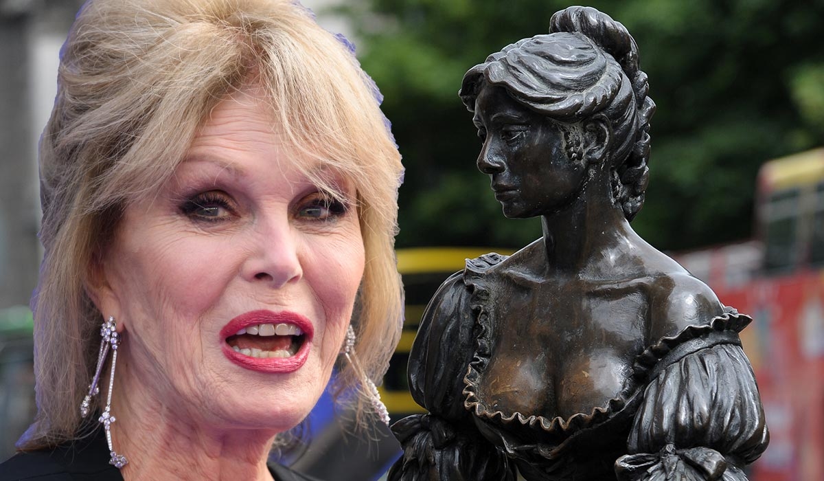 Joanna Lumley calls for Molly Malone statue to be changed