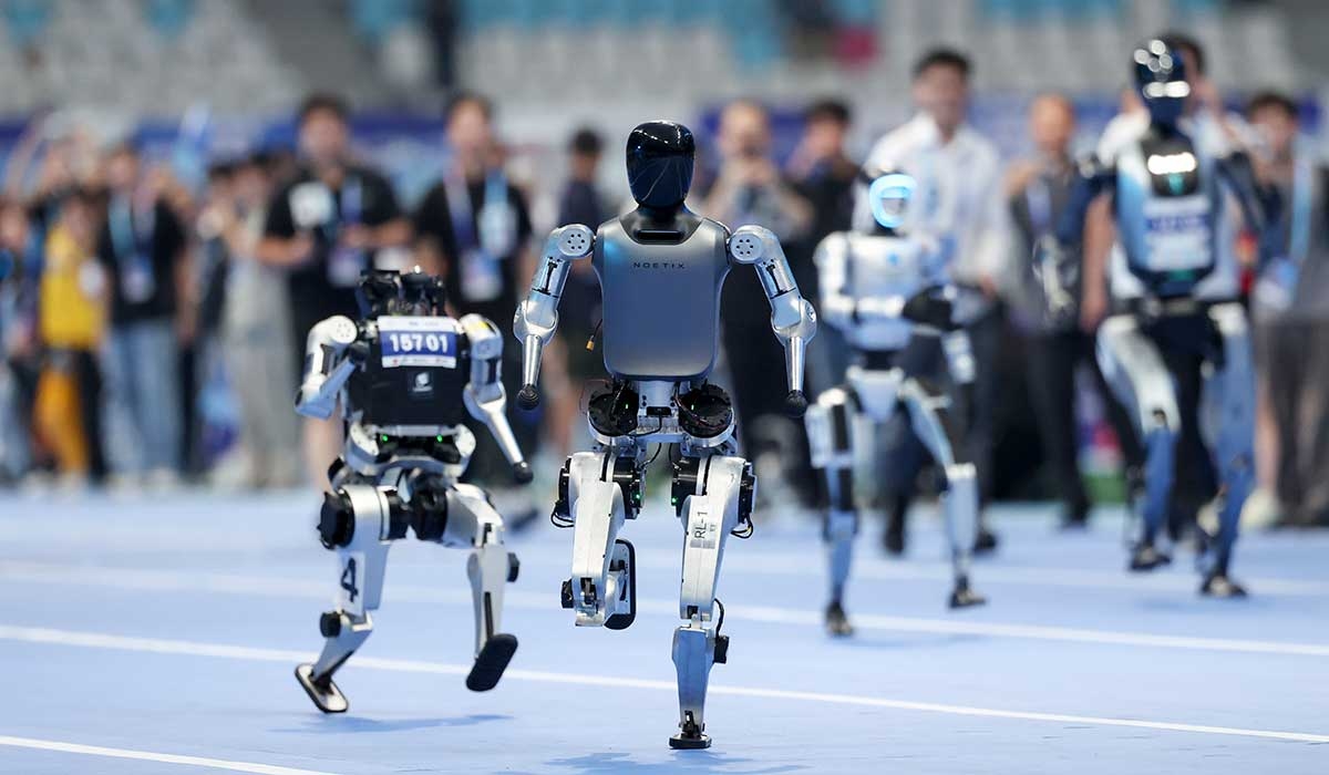 Robot Olympics underway as bots fight for medals in Beijing