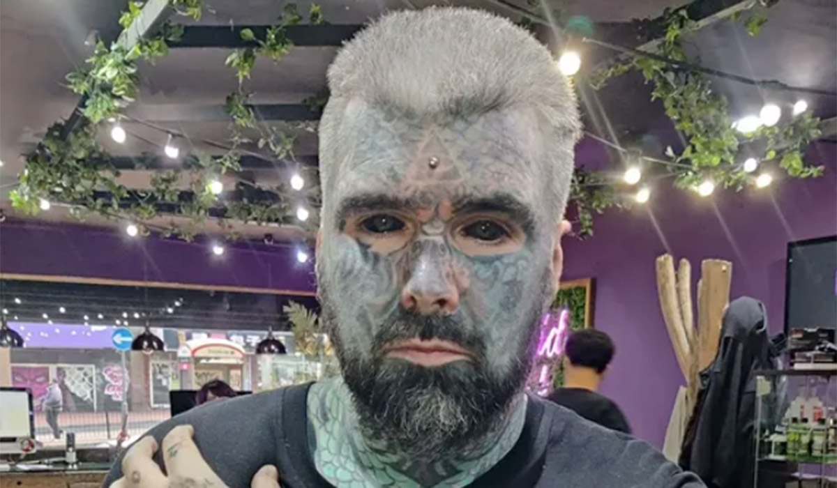Britain's most tattooed man says new online safety law is locking him out of the internet