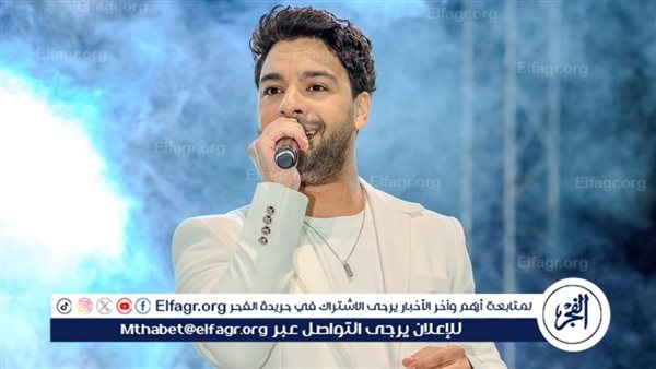 اليوم.. أحمد جمال يحيي حفلًا في منطقة المنيا