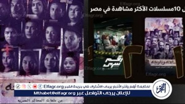 مسلسل 'ساعته وتاريخه' يتصدر قائمة المشاهدات على Watch It