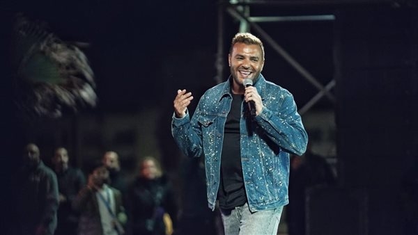 بالصور.. رامي صبرى يتألق بأضخم حفلات عيد الفطر ببورسعيد ويقدم "الحب عيبنا" للمرة الأولي