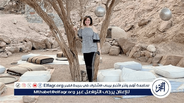 إلهام شاهين تشيد بالسياحة الصحراوية في دهب: 'بساطة ساحرة وطاقة إيجابية'