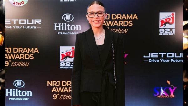 أمينة وليد مصطفى خلال حفل 'كأس إنرجي للدراما': سنكمل وصية والدي بكل إخلاص