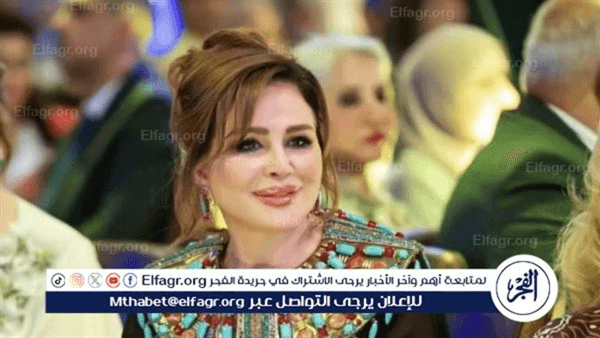 من العراق.. إلهام شاهين تتألق بإطلالة فرعونية