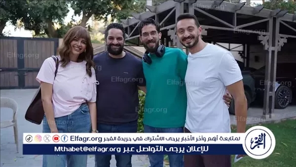 الصور الأولى من كواليس "بتوقيت 28".. تجربة جديدة تجمع هنادي مهنا وأحمد جمال سعيد