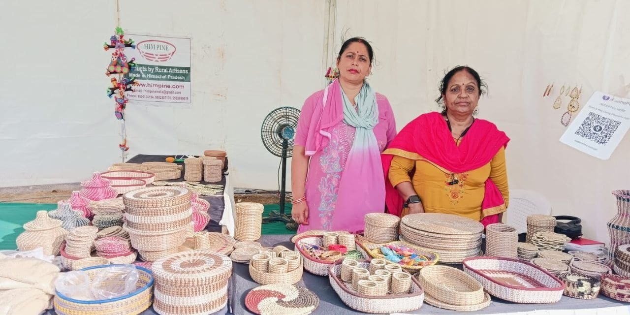 Sudarshana Shines at NIFT Craft Bazaar with Pine Art