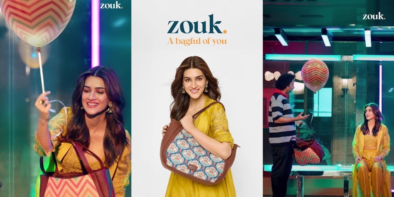 Kriti Sanon Leads Zouk's 'A Bagful of You' Campaign
